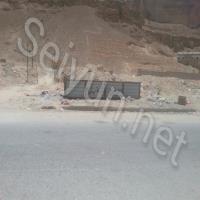 مكب نفايات بالقرب من مسجد عثمان بن عفان